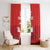 Custom Switzerland Football Window Curtain Hopp Schwiiz!