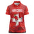 Custom Switzerland Football Women Polo Shirt Hopp Schwiiz!
