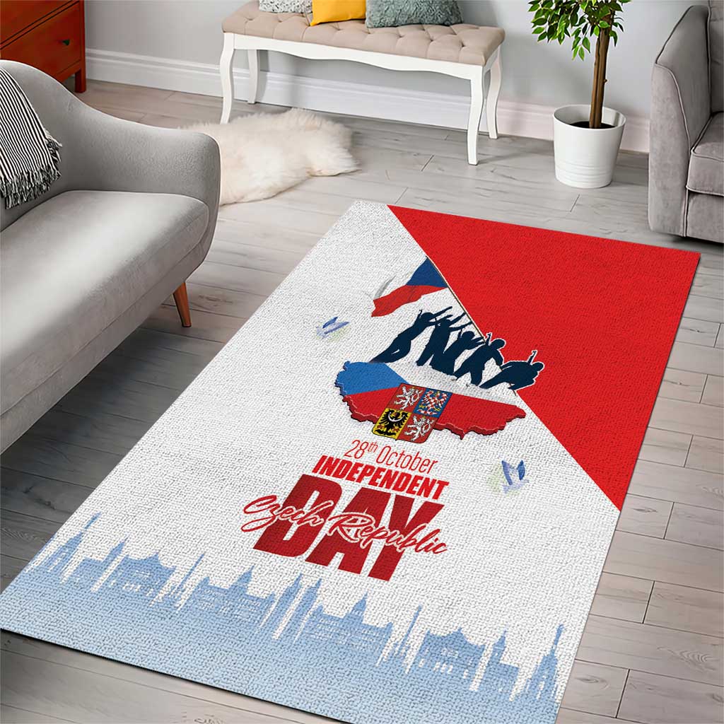 Den Vzniku Samostatneho Ceskoslovenskeho Statu Area Rug Czech Republic Independence day