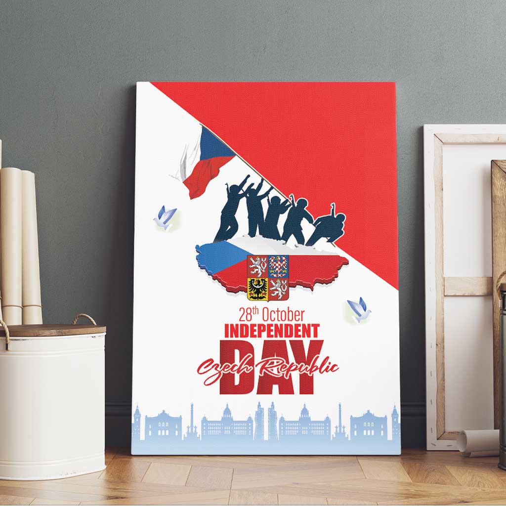 Den Vzniku Samostatneho Ceskoslovenskeho Statu Canvas Wall Art Czech Republic Independence day