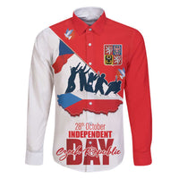 Den Vzniku Samostatneho Ceskoslovenskeho Statu Family Matching Puletasi and Hawaiian Shirt Czech Republic Independence day LT17