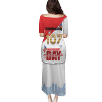 Den Vzniku Samostatneho Ceskoslovenskeho Statu Family Matching Puletasi and Hawaiian Shirt Czech Republic Independence day LT17