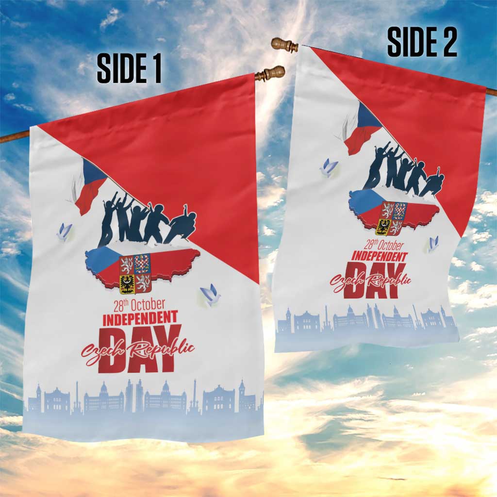 Den Vzniku Samostatneho Ceskoslovenskeho Statu Garden Flag Czech Republic Independence day