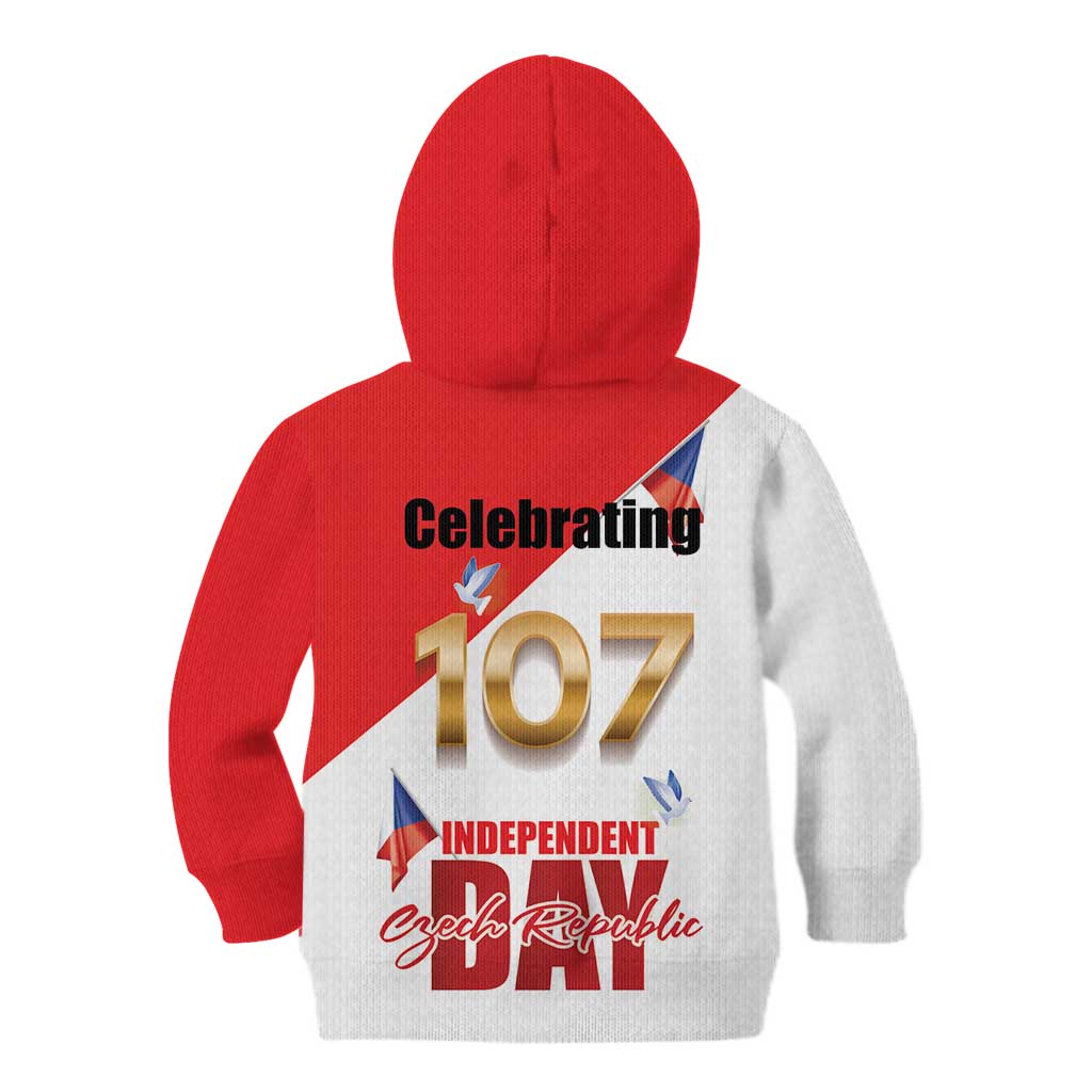 Den Vzniku Samostatneho Ceskoslovenskeho Statu Kid Hoodie Czech Republic Independence day LT17