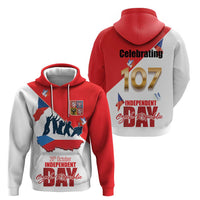 Den Vzniku Samostatneho Ceskoslovenskeho Statu Zip Hoodie Czech Republic Independence day LT17 - Wonder Print Shop