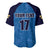Custom Sweden Flag and Coat of arms Baseball Jersey Three Crowns of Sweden