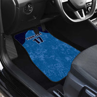 Custom Sweden Flag and Coat of arms Car Mats Three Crowns of Sweden