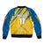Custom Sweden Football Bomber Jacket Sporty Style