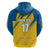 Custom Sweden Football Hoodie Sporty Style