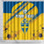 Custom Sweden Football Shower Curtain Sporty Style
