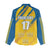 Custom Sweden Football Women Casual Shirt Sporty Style
