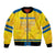 Personalized Sweden Ice Hockey Bomber Jacket Sporty Style