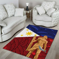 Philippines National Flag Day 28 May Area Rug Lapu-Lapu King