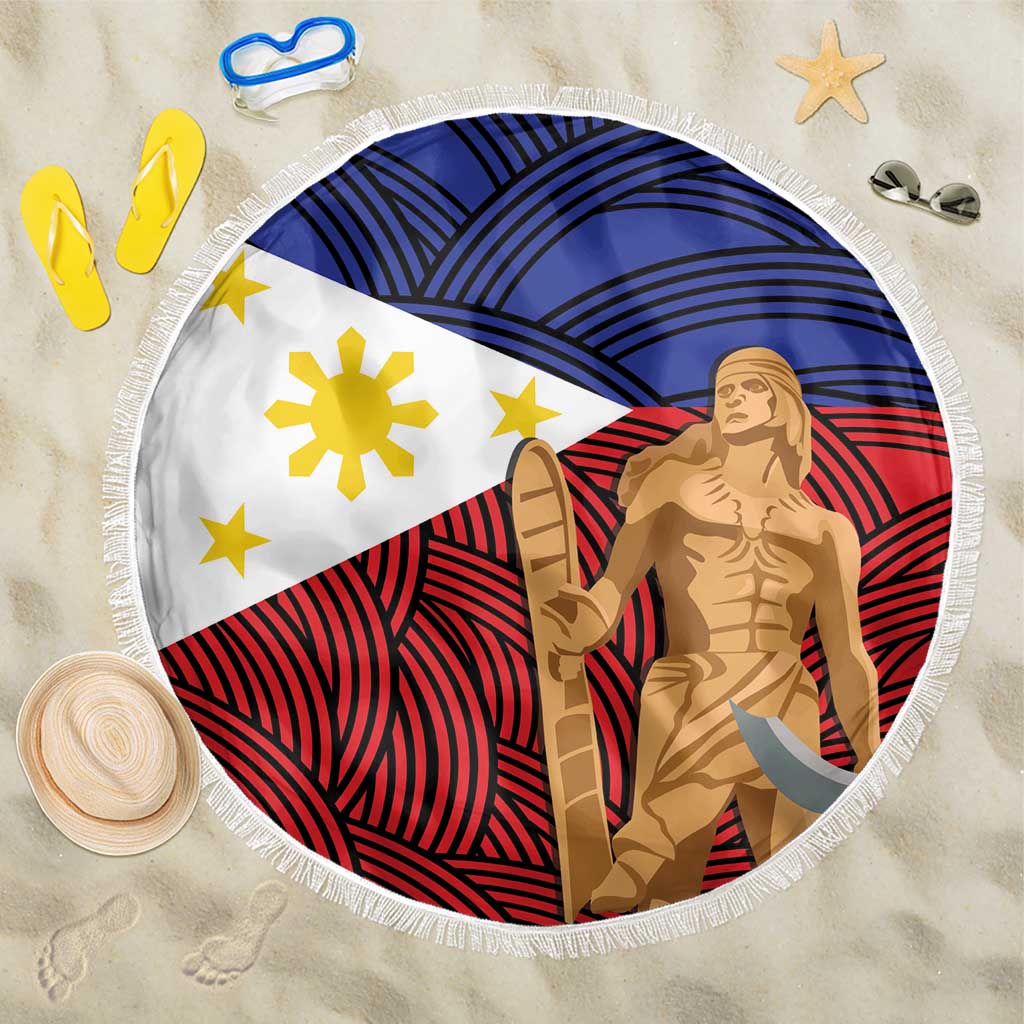 Philippines National Flag Day 28 May Beach Blanket Lapu-Lapu King