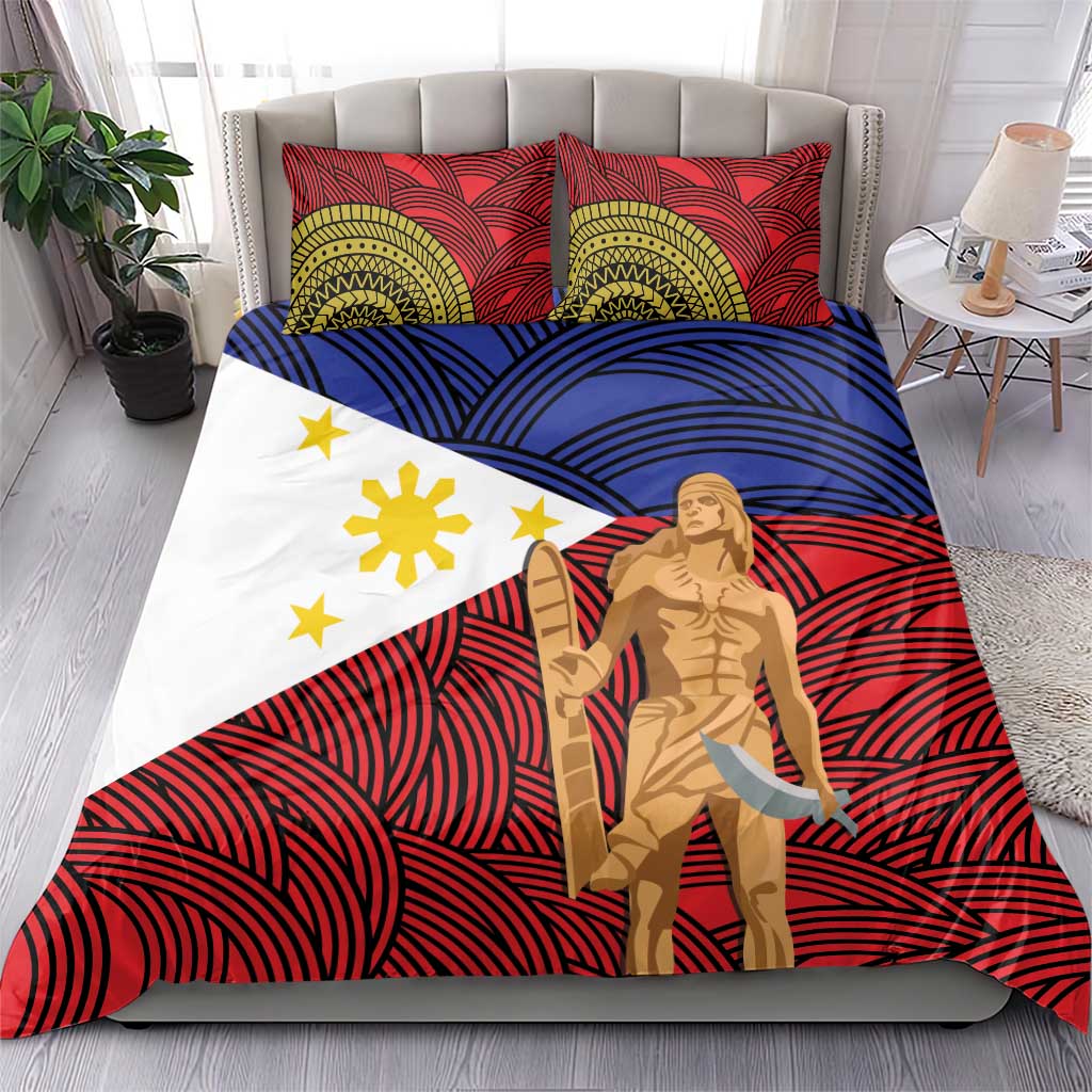 Philippines National Flag Day 28 May Bedding Set Lapu-Lapu King