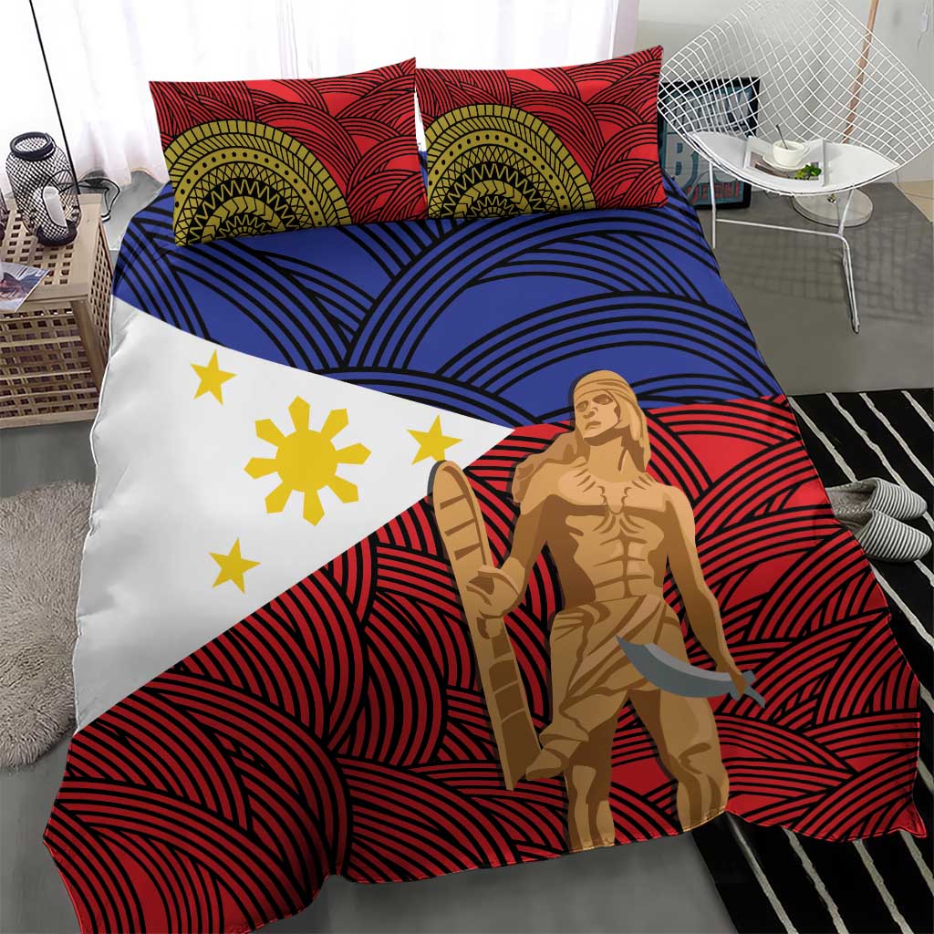 Philippines National Flag Day 28 May Bedding Set Lapu-Lapu King