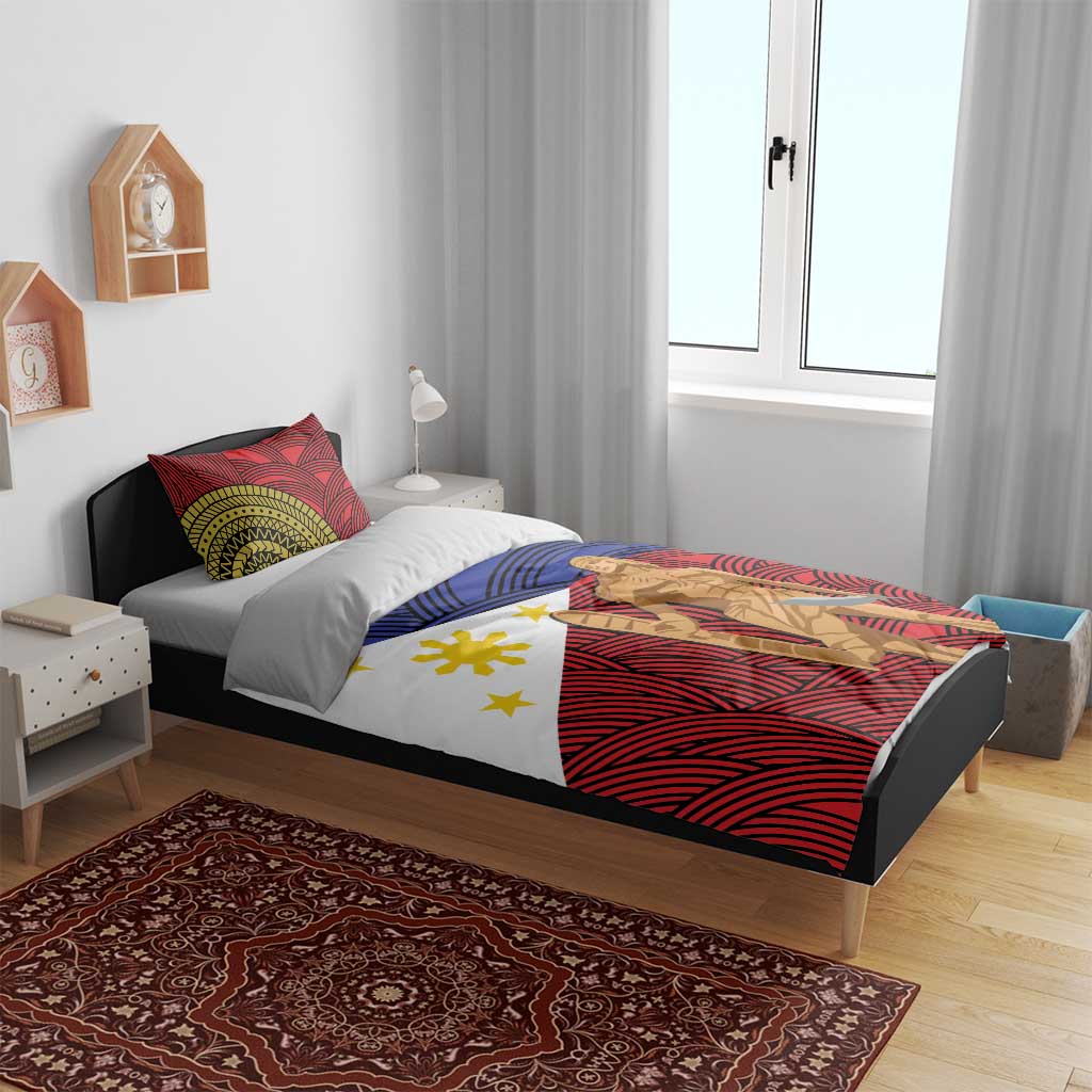 Philippines National Flag Day 28 May Bedding Set Lapu-Lapu King
