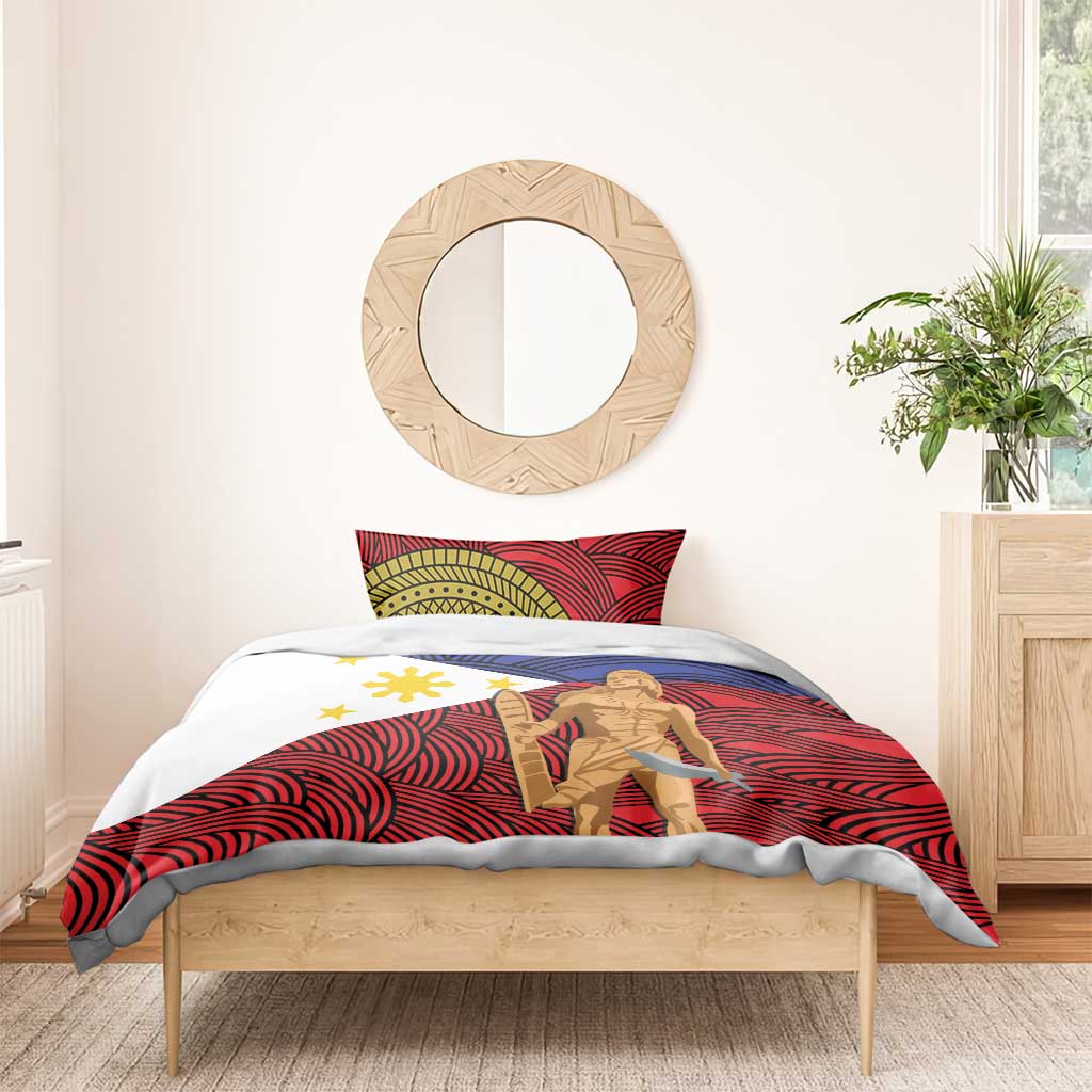 Philippines National Flag Day 28 May Bedding Set Lapu-Lapu King