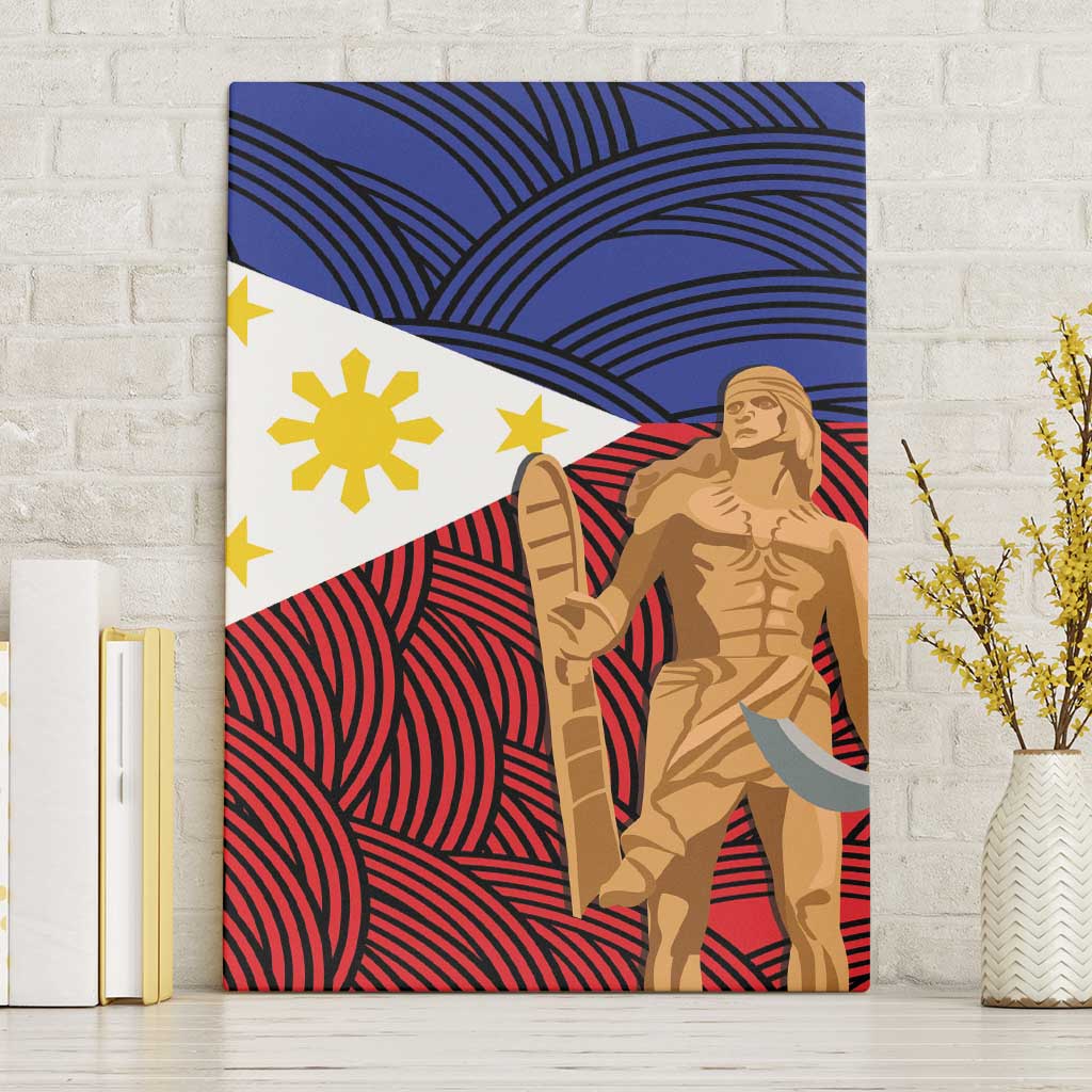 Philippines National Flag Day 28 May Canvas Wall Art Lapu-Lapu King