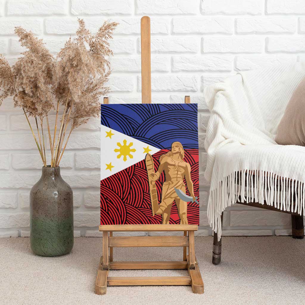 Philippines National Flag Day 28 May Canvas Wall Art Lapu-Lapu King