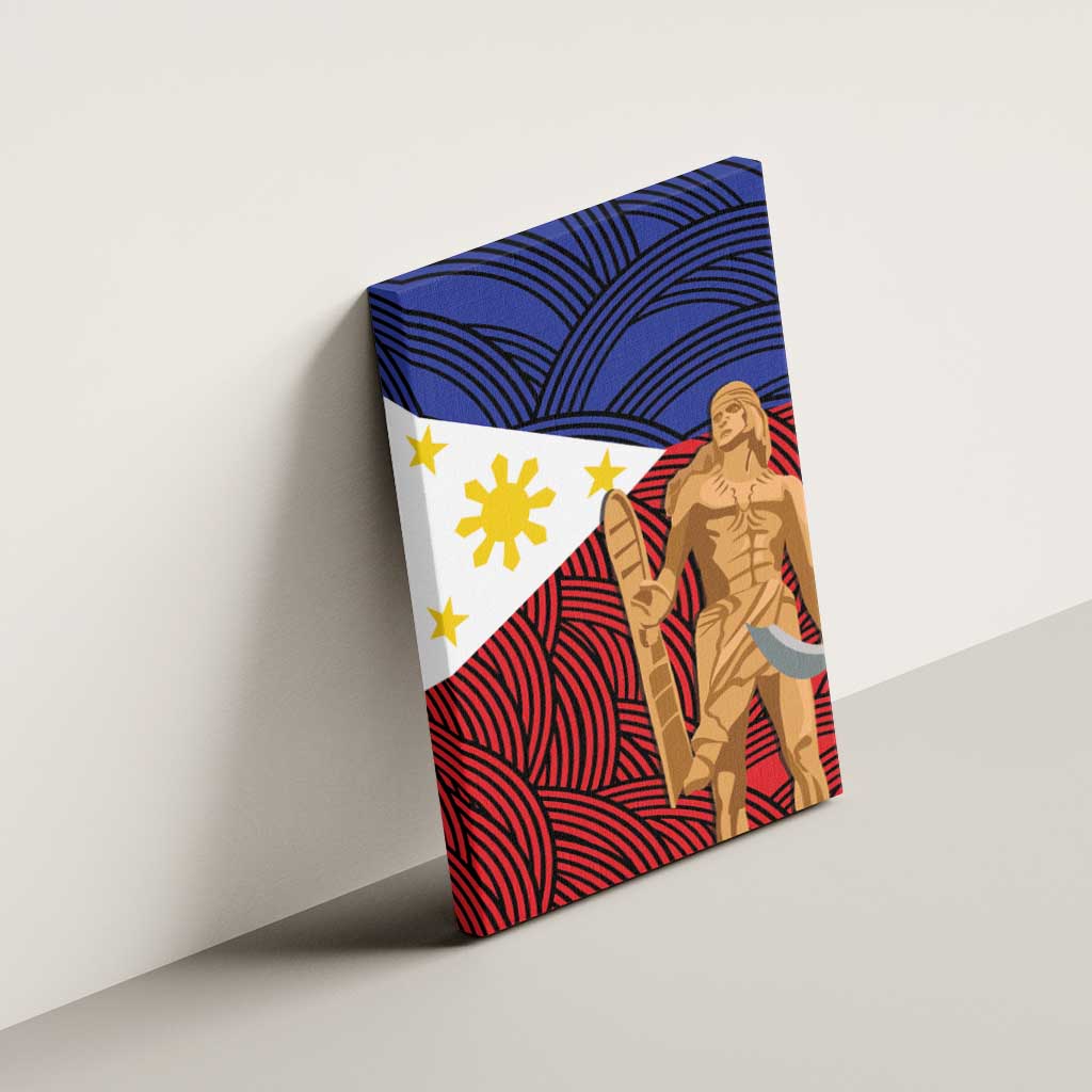 Philippines National Flag Day 28 May Canvas Wall Art Lapu-Lapu King