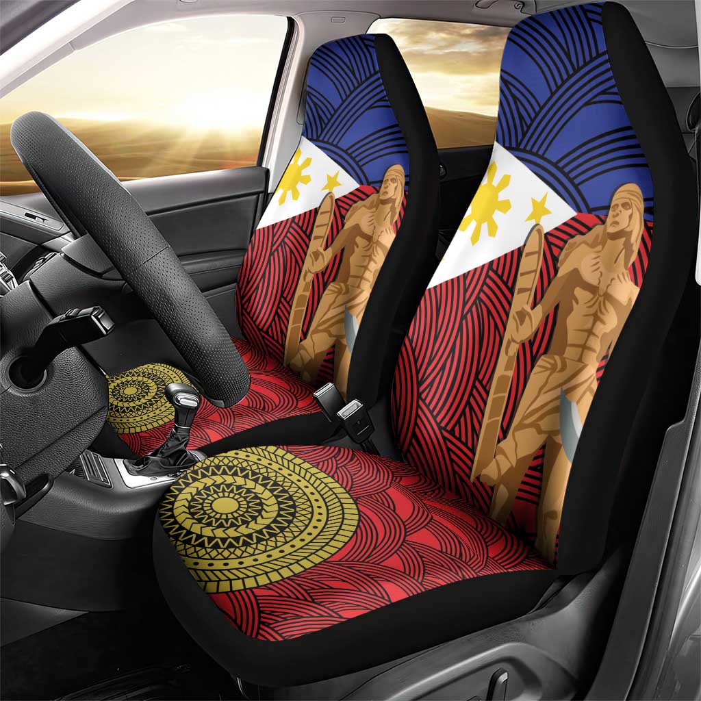 Philippines National Flag Day 28 May Car Seat Cover Lapu-Lapu King