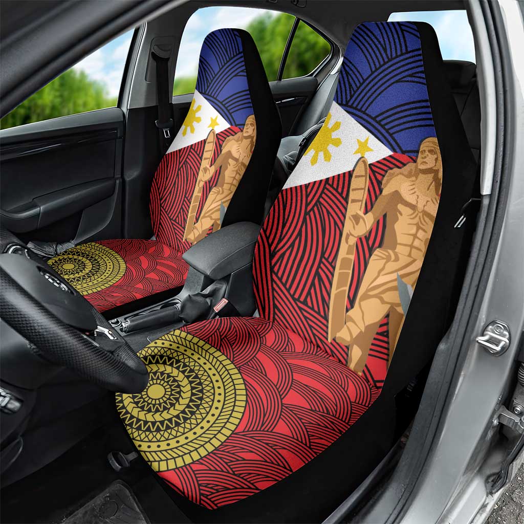 Philippines National Flag Day 28 May Car Seat Cover Lapu-Lapu King