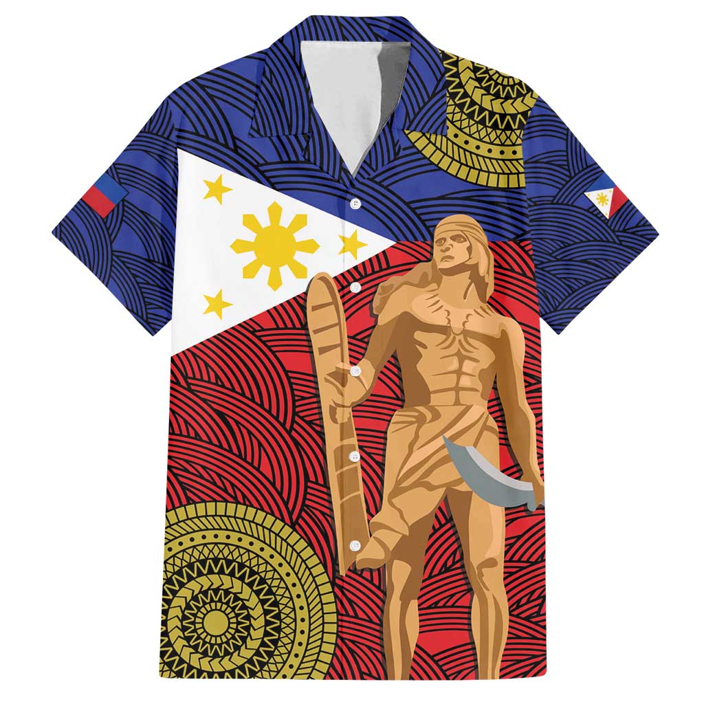Philippines National Flag Day 28 May Family Matching Summer Maxi Dress and Hawaiian Shirt Lapu-Lapu King