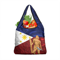 Philippines National Flag Day 28 May Grocery Bag Lapu-Lapu King