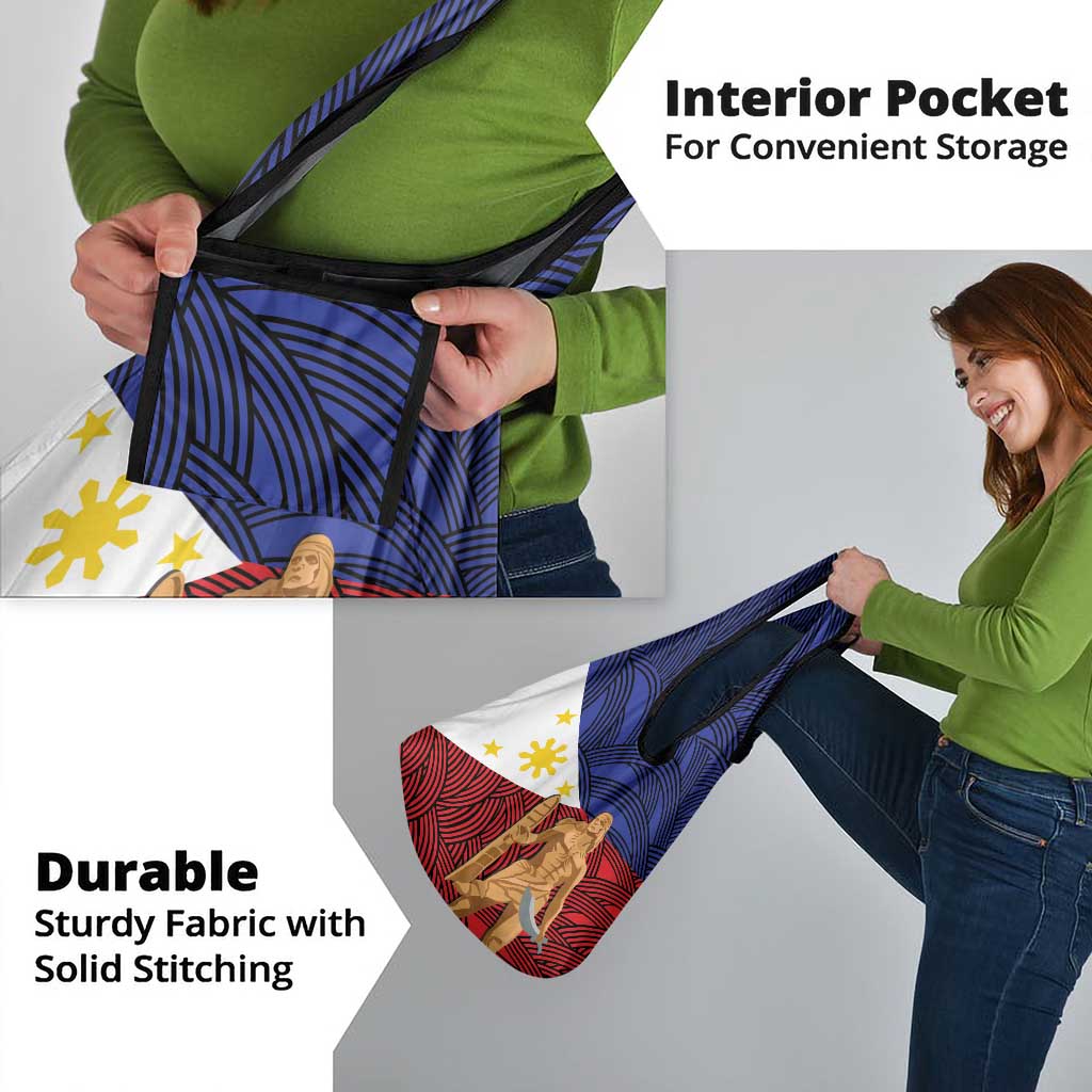 Philippines National Flag Day 28 May Grocery Bag Lapu-Lapu King