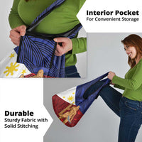 Philippines National Flag Day 28 May Grocery Bag Lapu-Lapu King