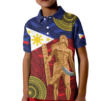 Philippines National Flag Day 28 May Kid Polo Shirt Lapu-Lapu King