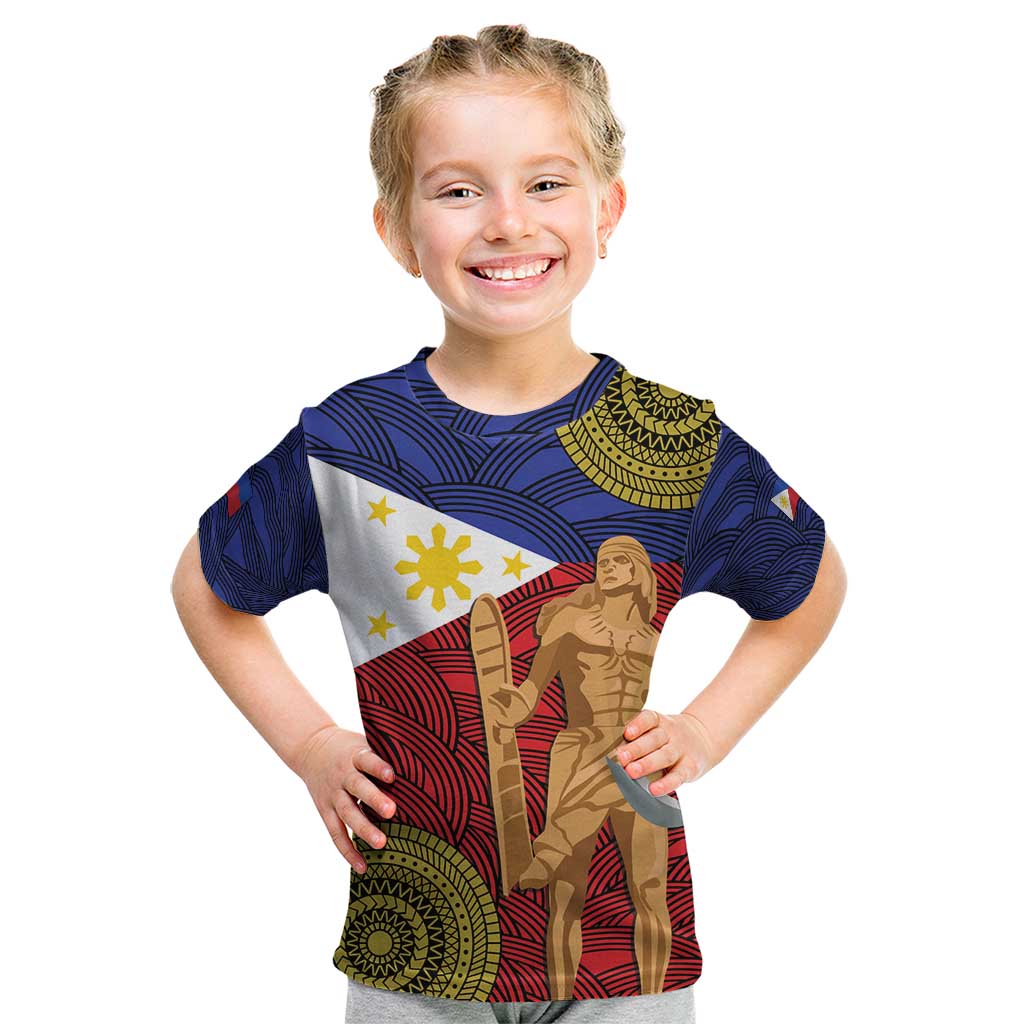 Philippines National Flag Day 28 May Kid T Shirt Lapu-Lapu King
