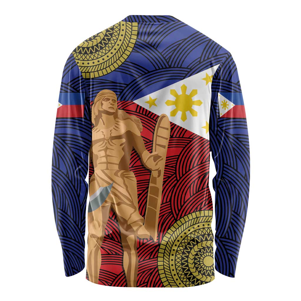 Philippines National Flag Day 28 May Long Sleeve Shirt Lapu-Lapu King