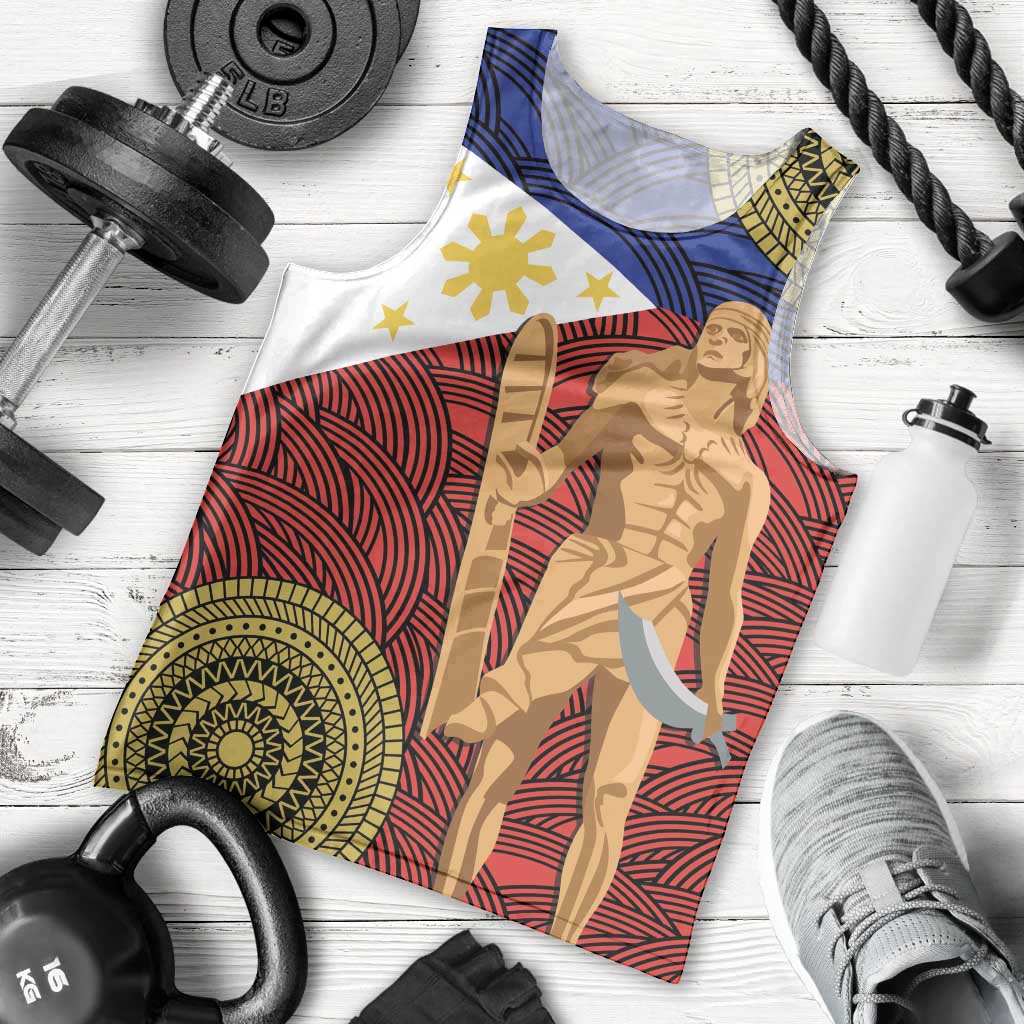 Philippines National Flag Day 28 May Men Tank Top Lapu-Lapu King