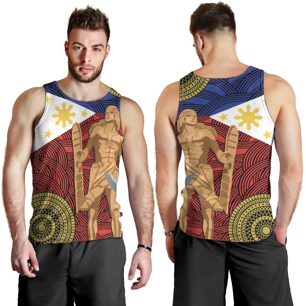 Philippines National Flag Day 28 May Men Tank Top Lapu-Lapu King