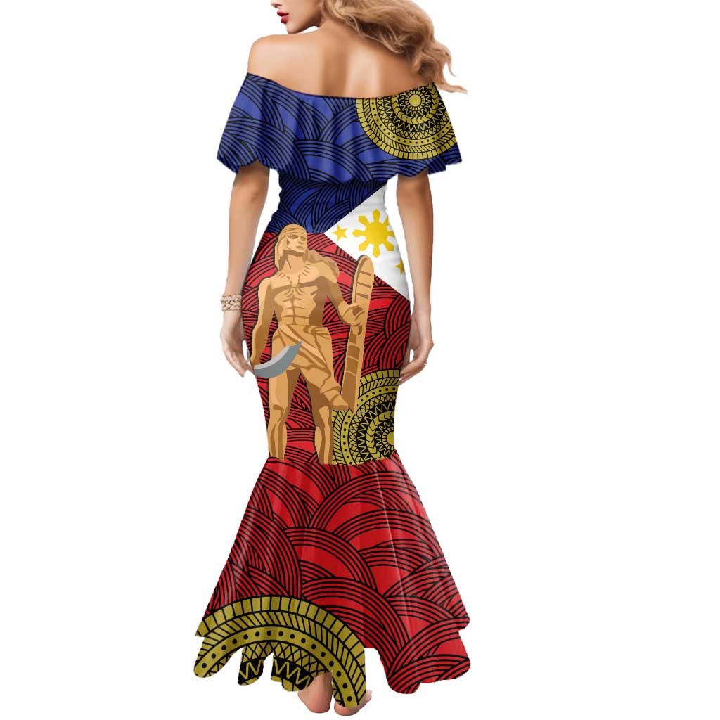 Philippines National Flag Day 28 May Mermaid Dress Lapu-Lapu King