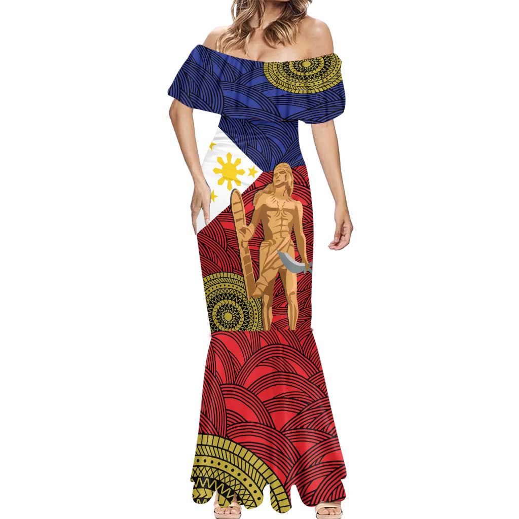 Philippines National Flag Day 28 May Mermaid Dress Lapu-Lapu King