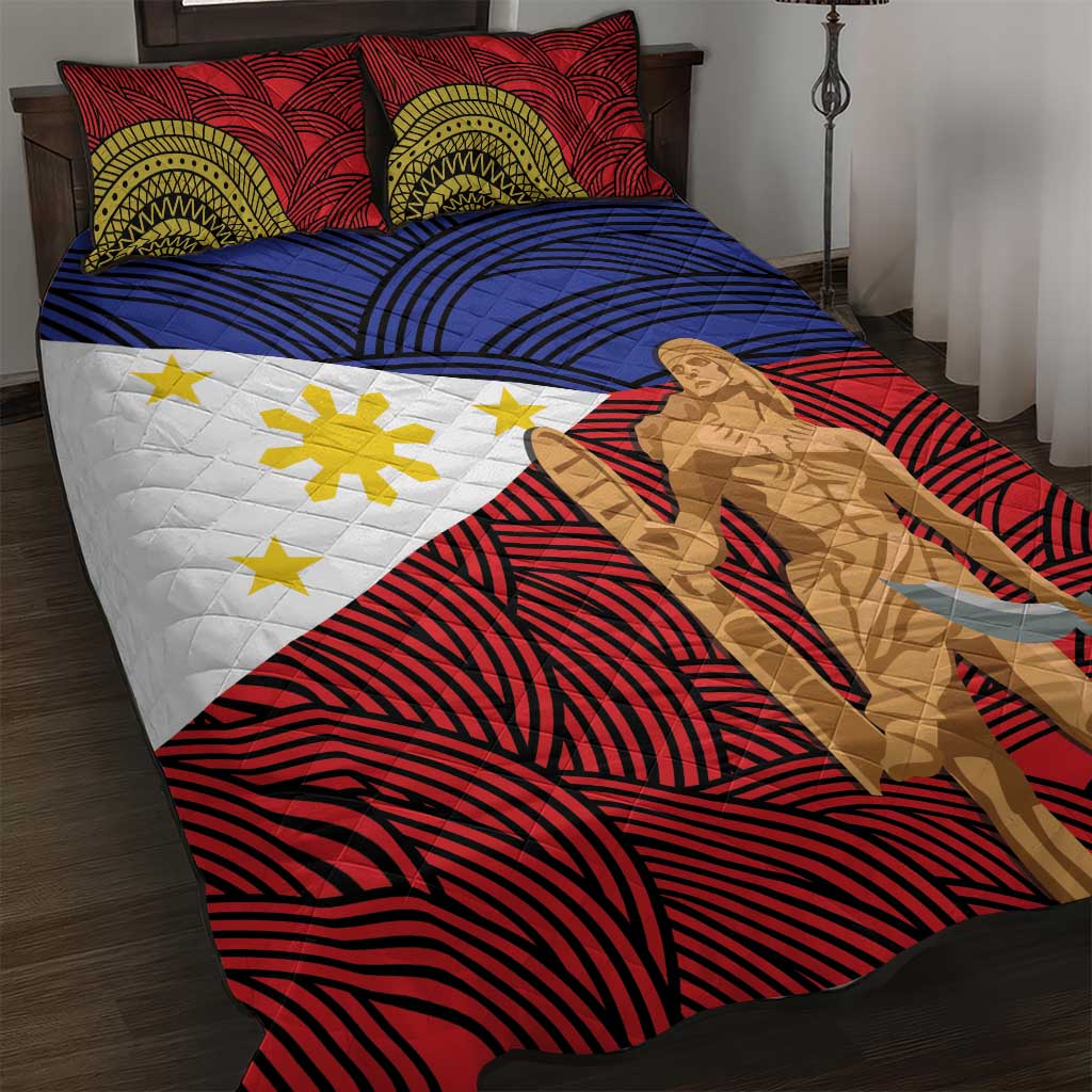 Philippines National Flag Day 28 May Quilt Bed Set Lapu-Lapu King