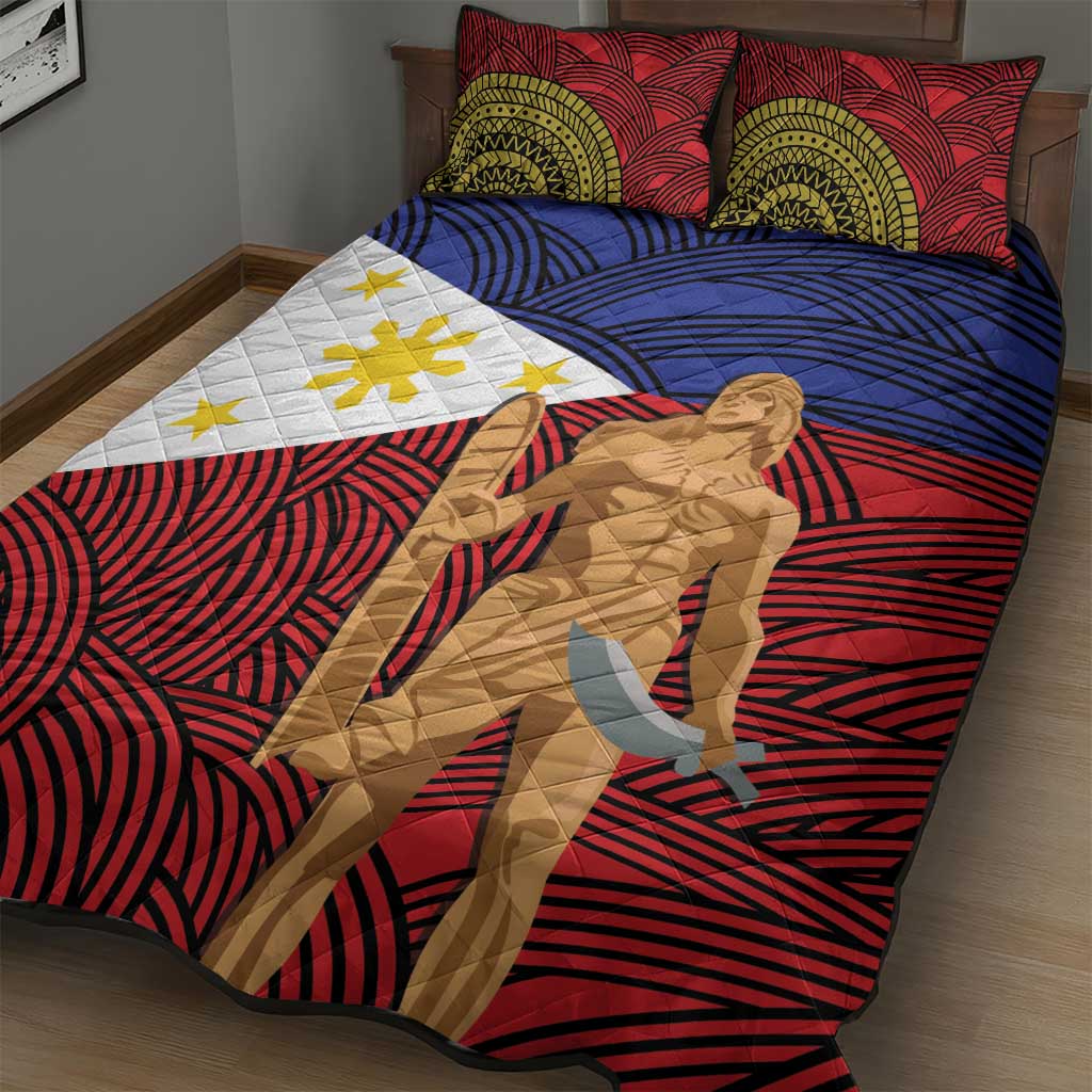 Philippines National Flag Day 28 May Quilt Bed Set Lapu-Lapu King
