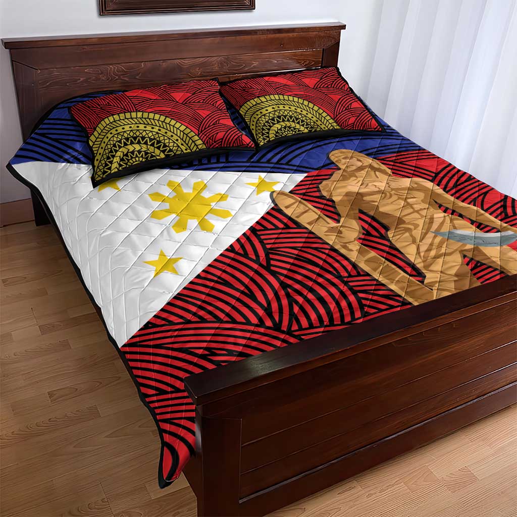 Philippines National Flag Day 28 May Quilt Bed Set Lapu-Lapu King