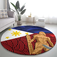 Philippines National Flag Day 28 May Round Carpet Lapu-Lapu King