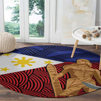 Philippines National Flag Day 28 May Round Carpet Lapu-Lapu King