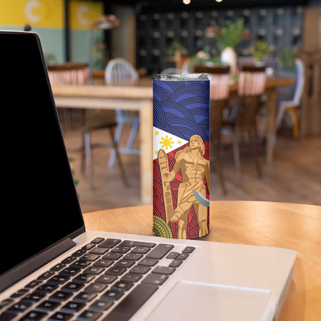 Philippines National Flag Day 28 May Skinny Tumbler Lapu-Lapu King