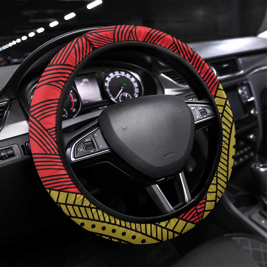 Philippines National Flag Day 28 May Steering Wheel Cover Lapu-Lapu King