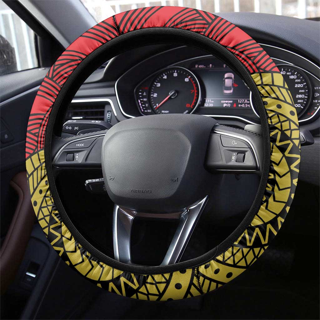 Philippines National Flag Day 28 May Steering Wheel Cover Lapu-Lapu King