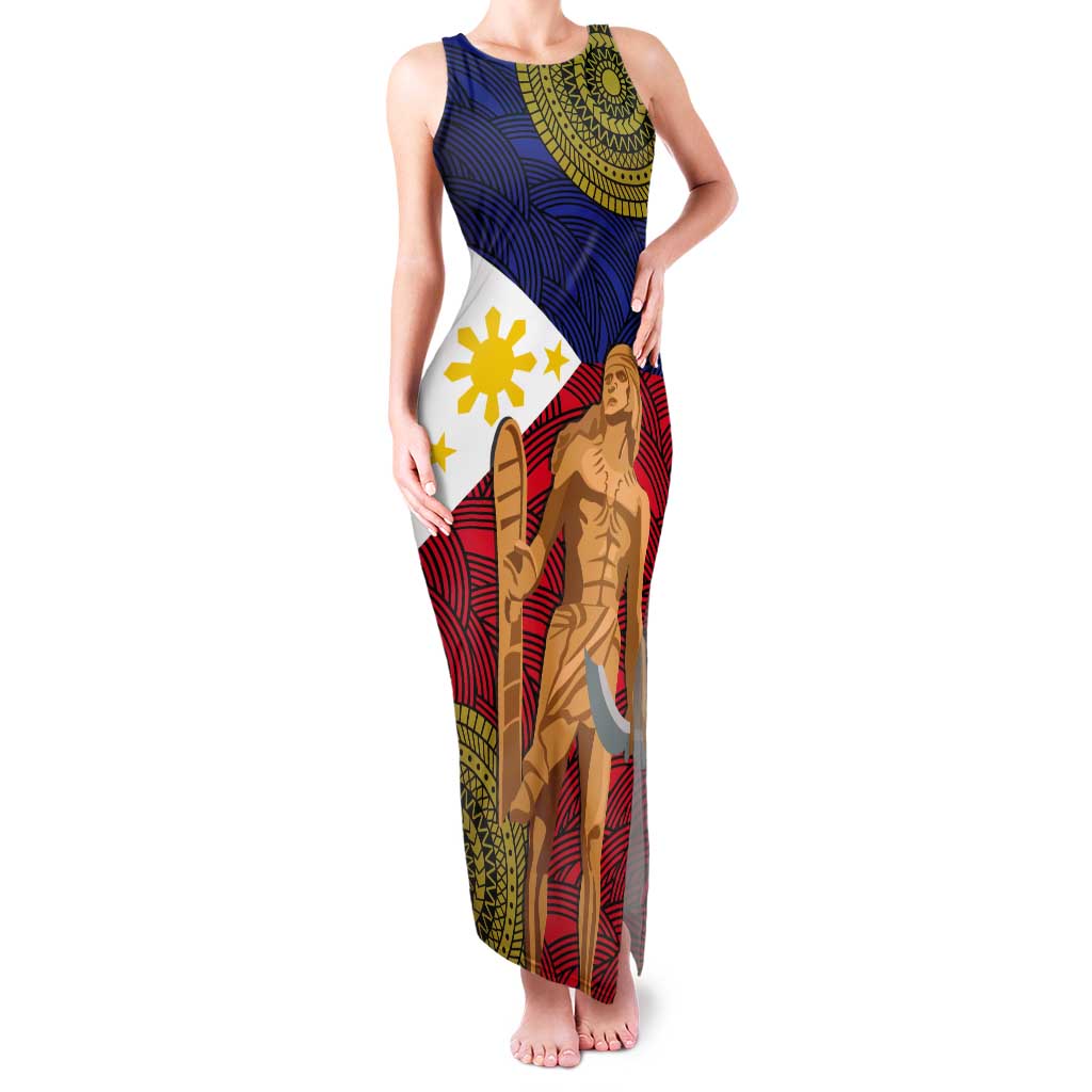 Philippines National Flag Day 28 May Tank Maxi Dress Lapu-Lapu King