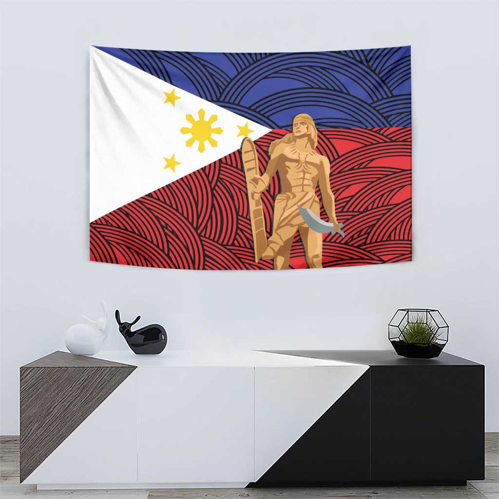 Philippines National Flag Day 28 May Tapestry Lapu-Lapu King