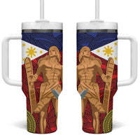 Philippines National Flag Day 28 May Tumbler With Handle Lapu-Lapu King