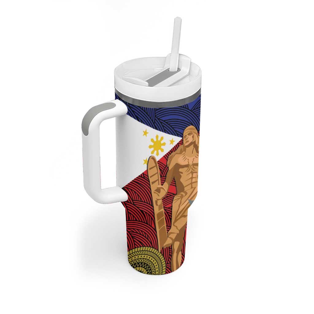 Philippines National Flag Day 28 May Tumbler With Handle Lapu-Lapu King